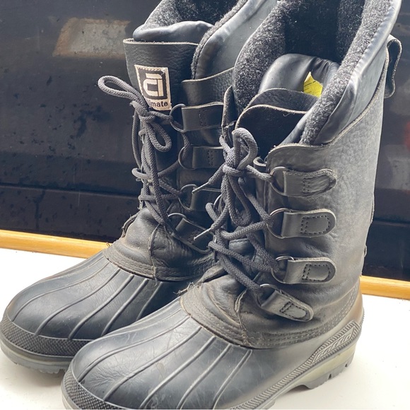 Baffin Altimate Men’s Black Extreme Cold Winter Snow Boots Size 7 - Picture 6 of 13